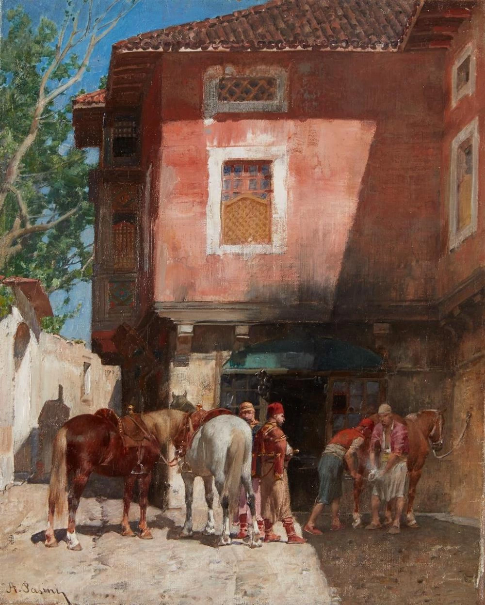 Il cortile del fabbro